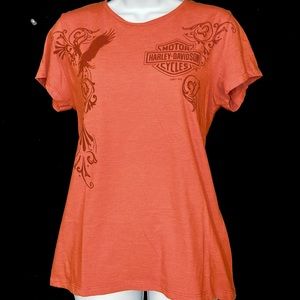 Vintage Harley Davidson Short Sleeve Top